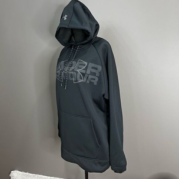 MEN'S UNDER ARMOUR ARMOUR FLEECE GRAPHIC PO HOODIE - Picture 3 of 7